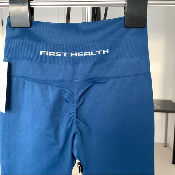 First Health Apparel Enhance Leggings Colour Azure (blue) Size XXS NWT - Picture 3 of 8